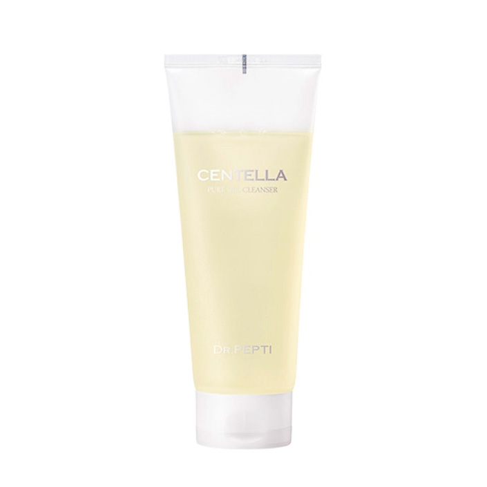Пенка для умывания лица слабокислотная с экстрактом центеллы Centella Pure Gel Cleanser, Dr. Pepti, 200 мл. от магазина om-market.ru